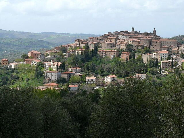 Vue sur Seggiano