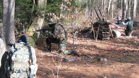 Jeu de l'airsoft