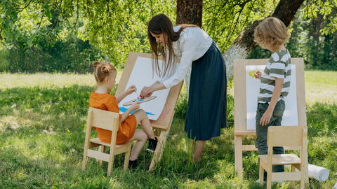 peinture pour enfants
