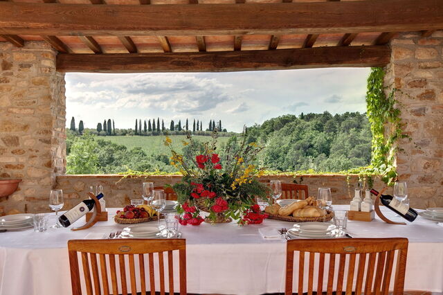 Mattei Villa, al fresco