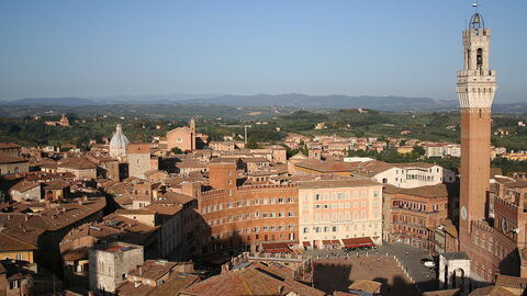 Vue sur Sienne