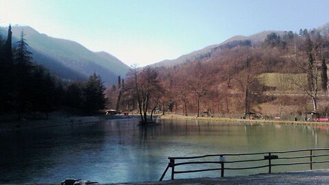 Le lac vert à Cantagallo
