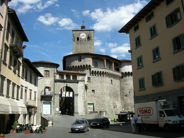 La forteresse de Castelnuovo di Garfagnana