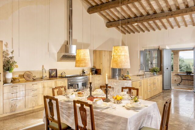 Dîner au Podere D'Asso