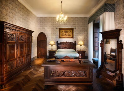 Chambre à coucher, Château Borgia