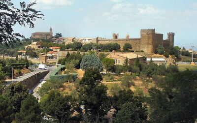 Montalcino, vue sur la ville