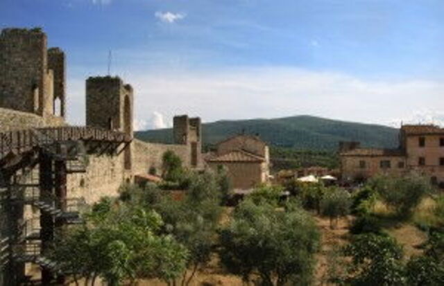 Vue interne de Monteriggioni
