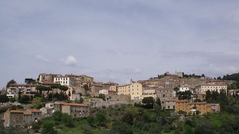 Vue de Campiglia Marittima