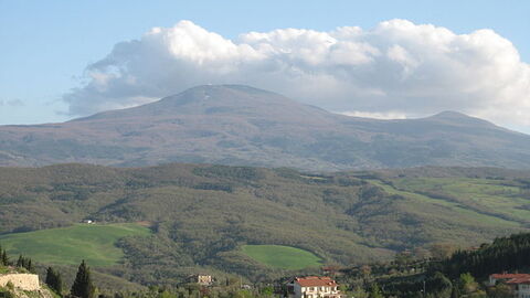 Vue du Mont Amiata