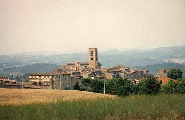 Vue de Colla Val d'Elsa Alta