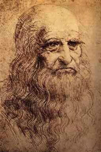 Auto-portrait de Leonardo Da Vinci