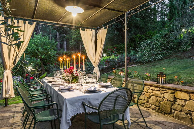 Dîner en plein air à Torre del Cielo
