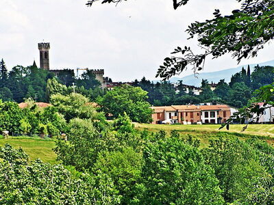 Vue sur la ville Scarperia