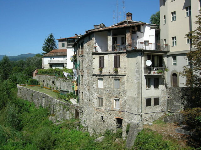 Les murs de  Castelnuovo di Garfagnana