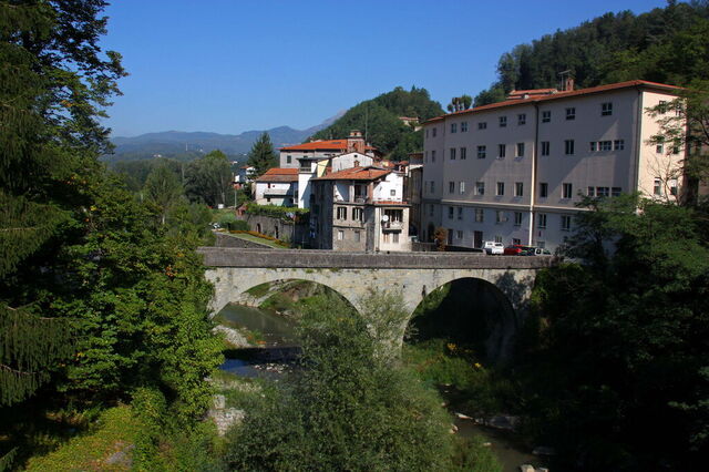 Vue sur Castelnuovo di Garfagnana