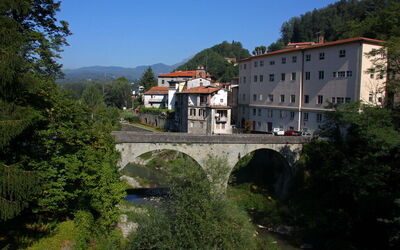 Vue sur Castelnuovo di Garfagnana