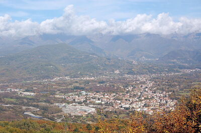 Vue de Villafranca in Lunigiana
