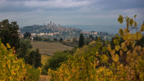 Vue de San Gimignano