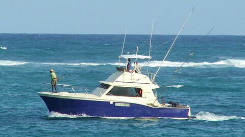 Un bateau de pêche en Toscane