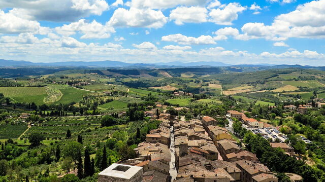 San Gimignano, vue
