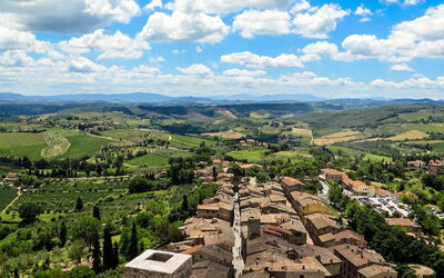 San Gimignano, vue