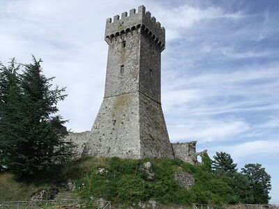 Tour du château de Radicofani