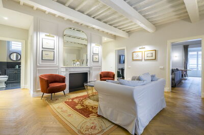 Penthouse Albizi, salon