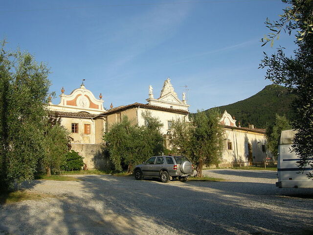 La cour intérieure de la Certosa di Calci