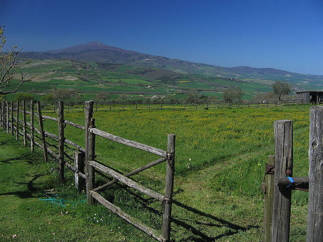 Vue sur le Mont Amiata