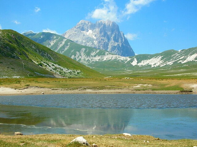 Gran Sasso, le plus haut sommet des Monts Apennins