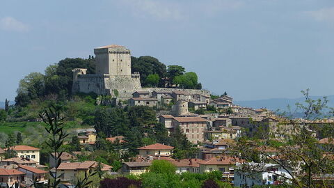 Vue de Sarteano