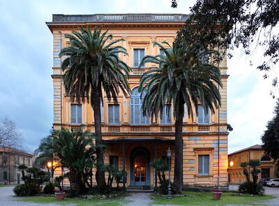 Villa Mimbelli, extérieur