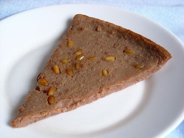 Le gateau aux marrons: le Castagnaccio