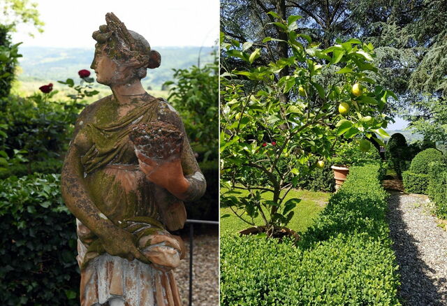 Jardin, Villa Agnola
