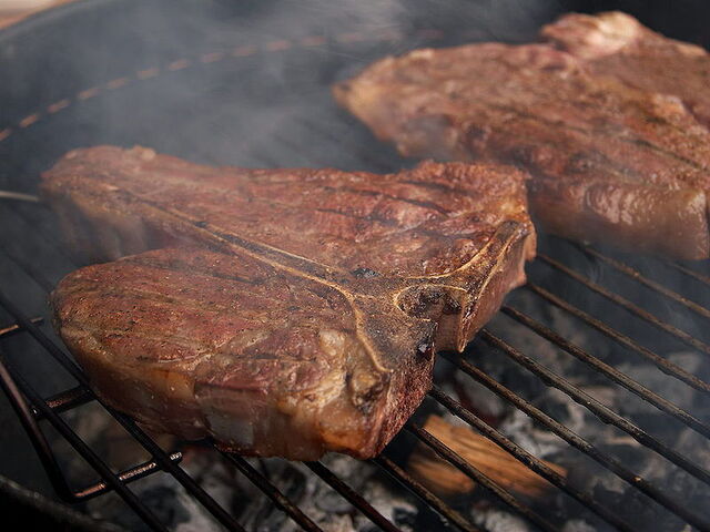steaks au festival de Sestino