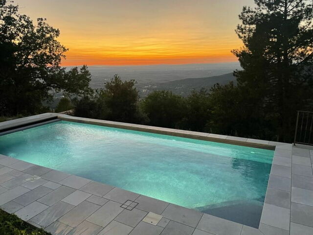 Vues depuis la piscine