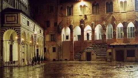 La Piazza del Duomo à Pistoia