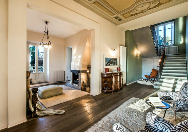 Villa Belvedere, salon