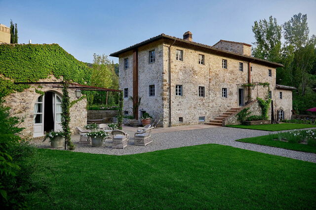 Villa Dell'abate, extérieur