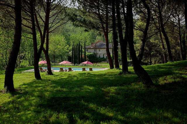 Villa Dell'abate, piscine et villa