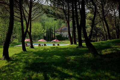 Villa Dell'abate, piscine et villa