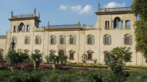 Jardin à la Villa Guicciardini Corsi Salviati