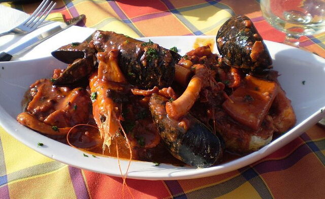 Ragoût de poisson cacciucco