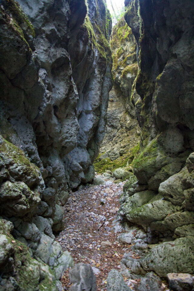 Les gorges de  Botro ai Buchi