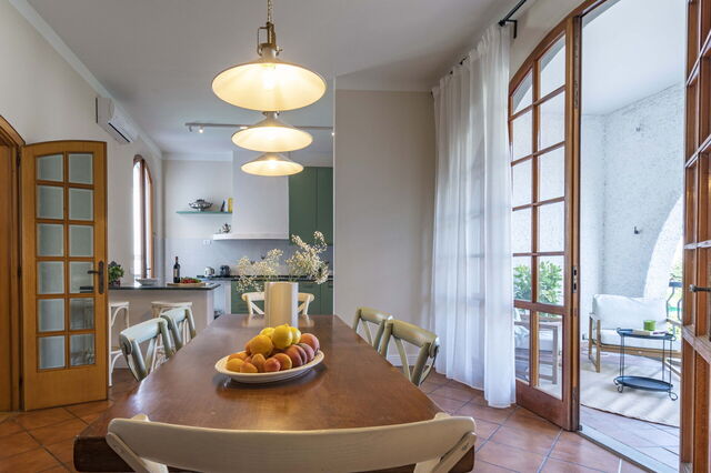 Villa I Portici, cuisine