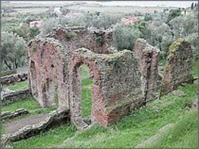 Les ruines du village de Massaciuccoli
