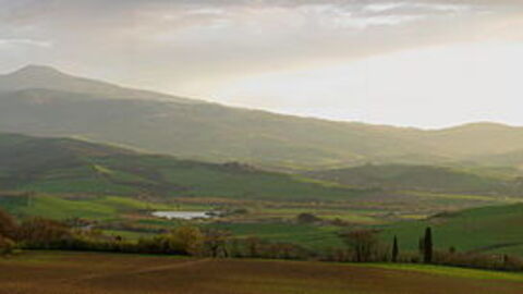 Vue sur le Val d'Orcia