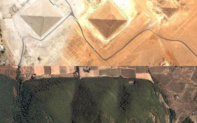 Vue aériennes sur les collines de Pontassieve!