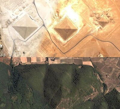 Vue aériennes sur les collines de Pontassieve!