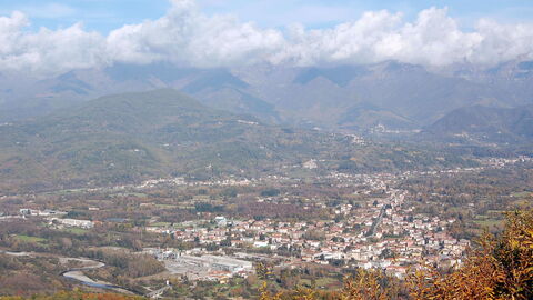Vue de Villafranca in Lunigiana